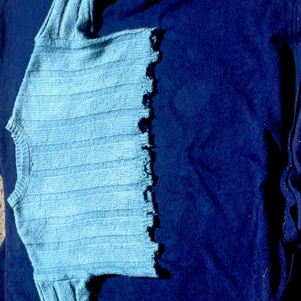 Forever 21 Cropped Cable Knit Sweater Cropped Cable Knit Sweater